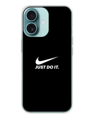 Чохол для iPhone 16 з картинкою «Мінімалізм від Nike»