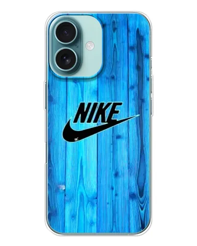 Чохол для iPhone 16 з картинкою «Блакитне дерево Nike»
