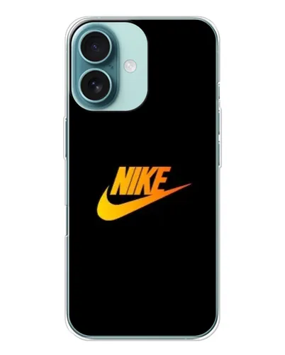 Чохол для iPhone 16 з картинкою «Золотий логотип Nike» Чохол для iPhone 16 з картинкою «Золотий логотип Nike»