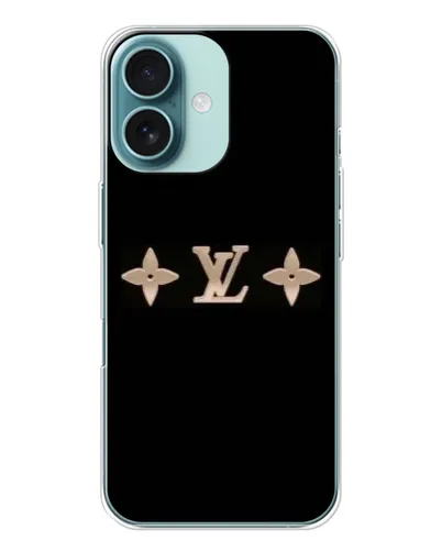 Чохол для iPhone 16 з картинкою «Louis Vuitton — мінімалізм»