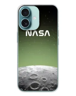 Чохол для iPhone 16 з картинкою «NASA — місячний градієнт»