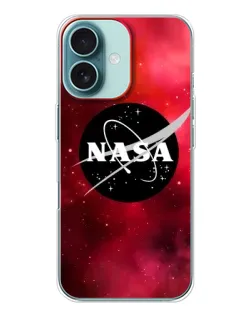 Чохол для iPhone 16 з картинкою «NASA — червона туманність» Чохол для iPhone 16 з картинкою «NASA — червона туманність»