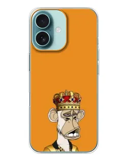 Чохол для iPhone 16 з картинкою «Золота мавпа Bored Ape» Чохол для iPhone 16 з картинкою «Золота мавпа Bored Ape»