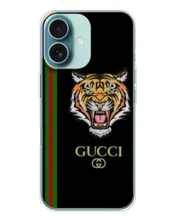 Чохол для iPhone 16 з картинкою «Тигр Gucci»