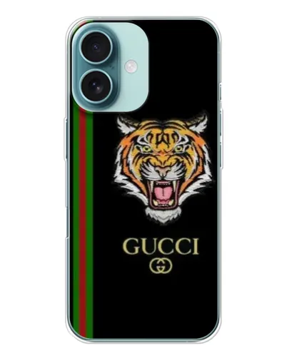 Чохол для iPhone 16 з картинкою «Тигр Gucci»