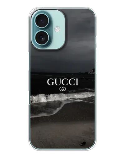 Чохол для iPhone 16 з картинкою «Gucci — морський прибій»