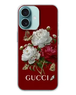 Чохол для iPhone 16 з картинкою «Gucci — сад»