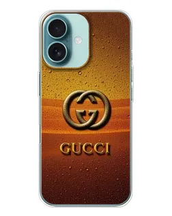 Чохол для iPhone 16 з картинкою «Gucci — сонячний градієнт»