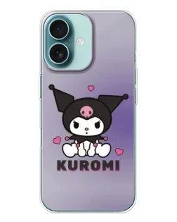 Чохол для iPhone 16 з картинкою «Kuromi — фіолетовий арт» Чохол для iPhone 16 з картинкою «Kuromi — фіолетовий арт»