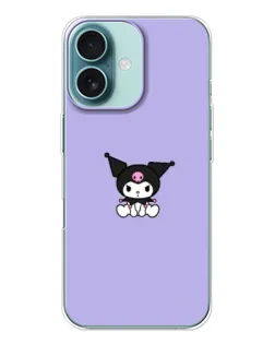 Чохол для iPhone 16 з картинкою «Kuromi — фіолетовий мінімалізм» Чохол для iPhone 16 з картинкою «Kuromi — фіолетовий мінімалізм»