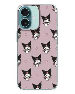 Чохол для iPhone 16 з картинкою «Kuromi — нічний сон» Чохол для iPhone 16 з картинкою «Kuromi — нічний сон»