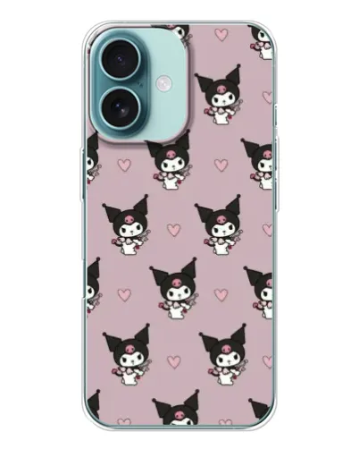 Чохол для iPhone 16 з картинкою «Kuromi — нічний сон»