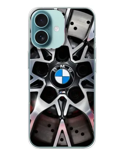 Чохол для iPhone 16 з картинкою «BMW — деталь диска»