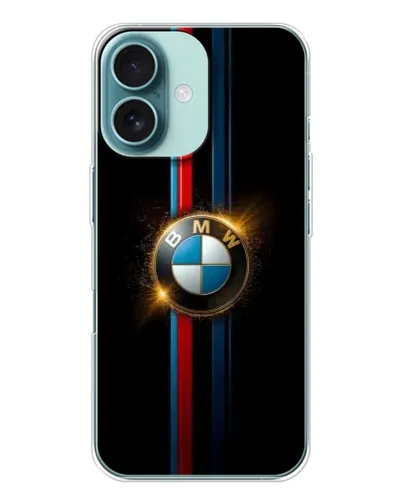Чохол для iPhone 16 з картинкою «BMW M-Power неон»