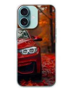Чохол для iPhone 16 з картинкою «Осіння BMW M4»