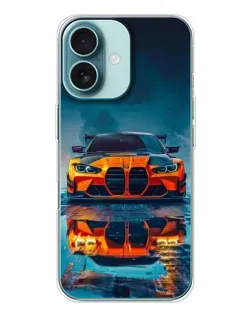 Чехол для iPhone 16 с картинкой «BMW — золотая эмблема» Чехол для iPhone 16 с картинкой «BMW — золотая эмблема»