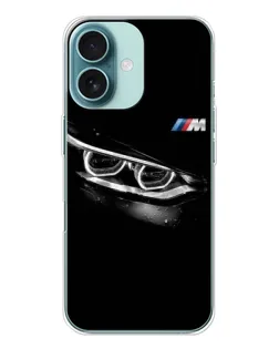 Чехол для iPhone 16 с картинкой «BMW — взгляд тигра» Чехол для iPhone 16 с картинкой «BMW — взгляд тигра»