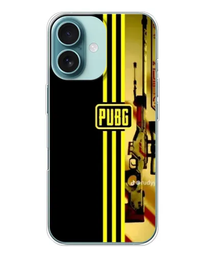Чохол для iPhone 16 з картинкою «PUBG — камуфляжний шолом»