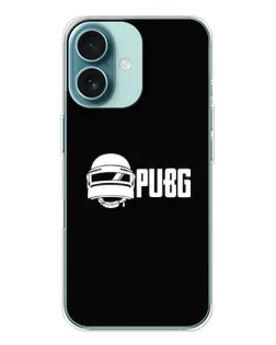 Чохол для iPhone 16 з картинкою «PUBG — класичний лого»