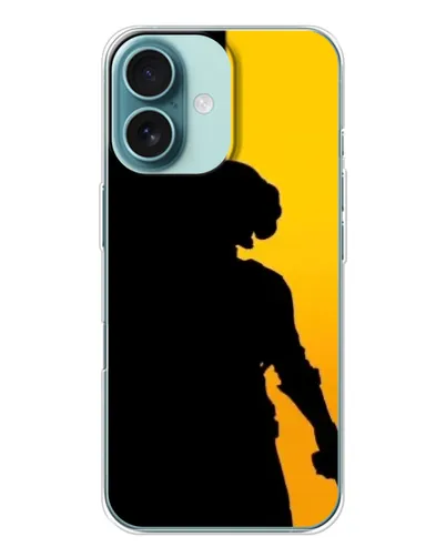 Чохол для iPhone 16 з картинкою «Тінь воїна PUBG»