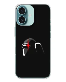 Чохол для iPhone 16 з картинкою «Among Us шолом»