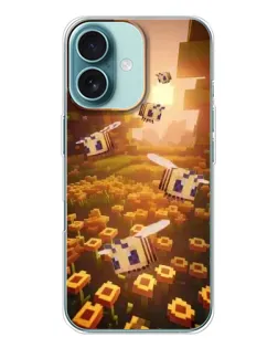 Чохол для iPhone 16 з картинкою «Поле соняшників»