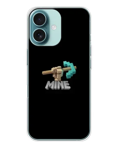 Чохол для iPhone 16 з картинкою «Алмазне кайло» Чохол для iPhone 16 з картинкою «Алмазне кайло»