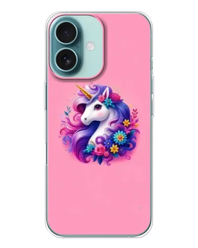 Чохол для iPhone 16 з картинкою «Казковий єдиноріг»