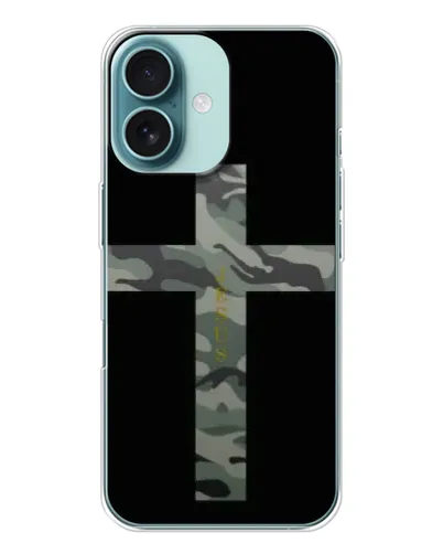 Чохол для iPhone 16 з картинкою «Мілітарі Хрест»