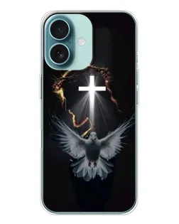 Чохол для iPhone 16 з картинкою «Голуб та Світло»