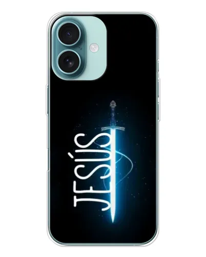 Чохол для iPhone 16 з картинкою «Меч Духа Jesus»