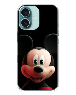 Чохол для iPhone 16 з картинкою «Усміхнений Міккі Маус»