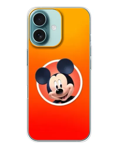 Чохол для iPhone 16 з картинкою «Mickey в колі»