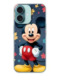 Чохол для iPhone 16 з картинкою «Осінній Mickey Mouse»