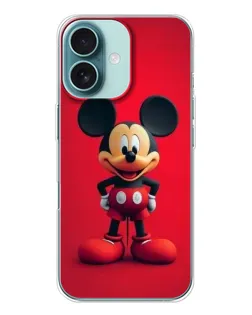 Чохол для iPhone 16 з картинкою «Mickey в повний зріст»