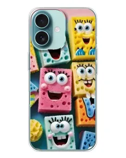 Чохол для iPhone 16 з картинкою «Кольорові губки»
