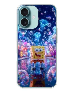 Чохол для iPhone 16 з картинкою «Неоновий океан»