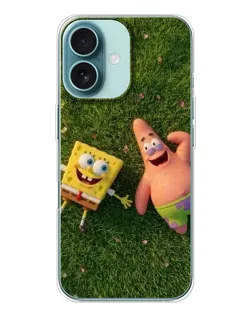 Чохол для iPhone 16 з картинкою «Друзі на галявині»