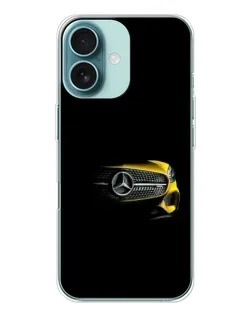 Чохол для iPhone 16 з картинкою «Mercedes — ретро стиль»