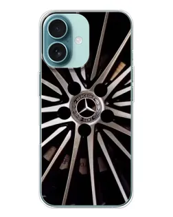 Чохол для iPhone 16 з картинкою «Диск Mercedes»