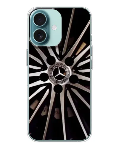 Чохол для iPhone 16 з картинкою «Диск Mercedes»