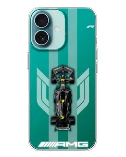 Чохол для iPhone 16 з картинкою «Mercedes AMG Petronas»
