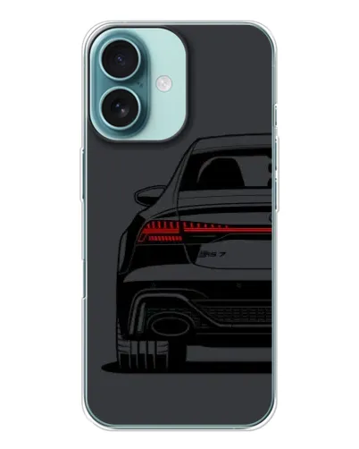 Чохол для iPhone 16 з картинкою «Задня частина Audi — арт»