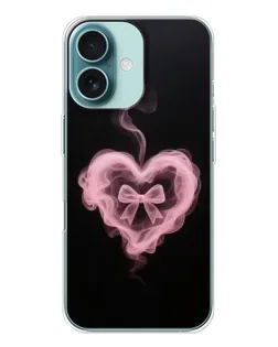 Чохол для iPhone 16 з картинкою «Димчасте серце»