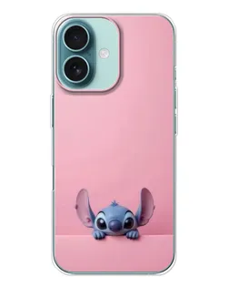 Чохол для iPhone 16 з картинкою «Stitch визирає»