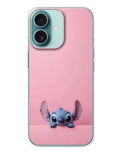 Чохол для iPhone 16 з картинкою «Stitch визирає»
