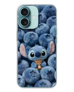 Чохол для iPhone 16 з картинкою «Стіч та лохина»