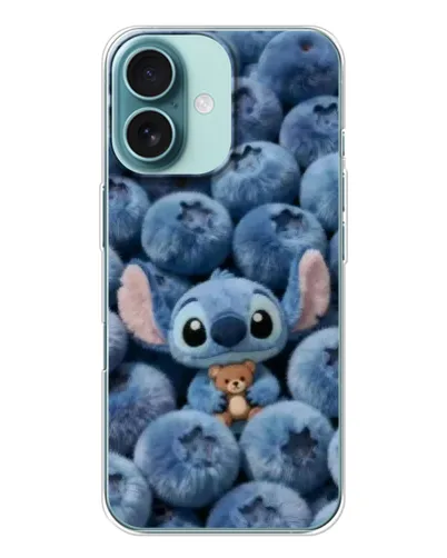 Чохол для iPhone 16 з картинкою «Стіч та лохина»