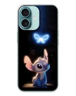 Чохол для iPhone 16 з картинкою «Сяючий Стіч»