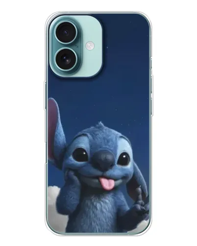 Чохол для iPhone 16 з картинкою «Стіч у хмарах»